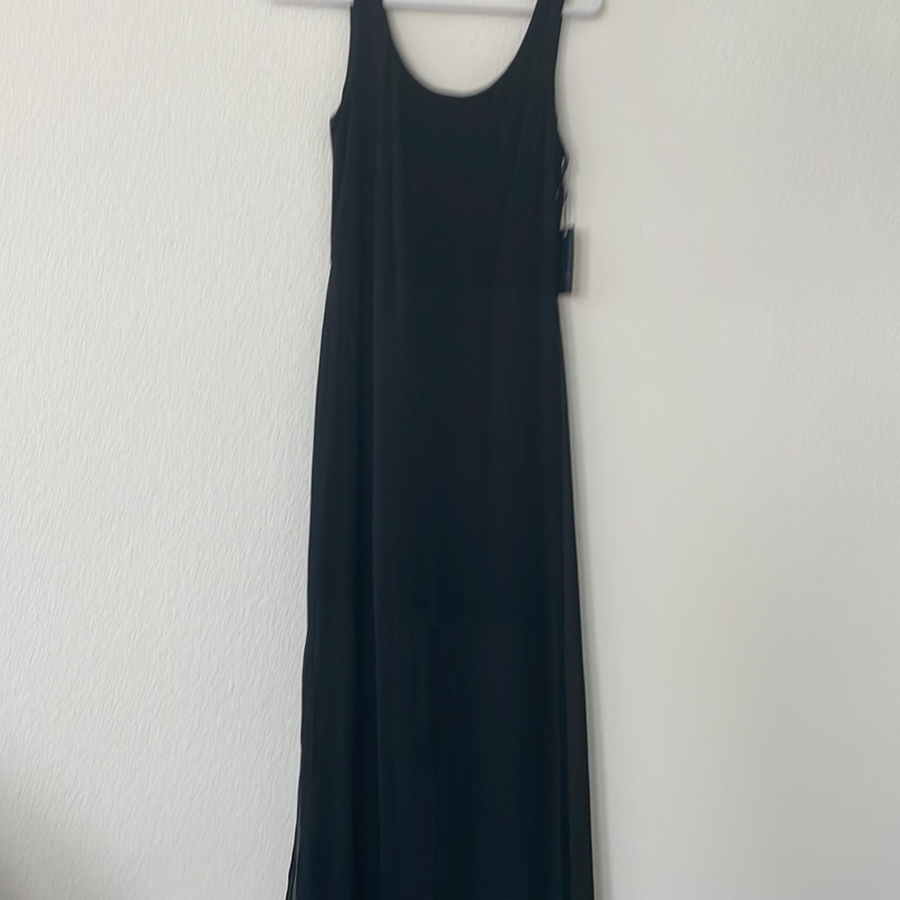 NWT Vince Camuto black long dress